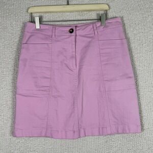 Boden Pink‎ Mini Skirt A-Line Fitted Casual Everyday Skater Party Cute